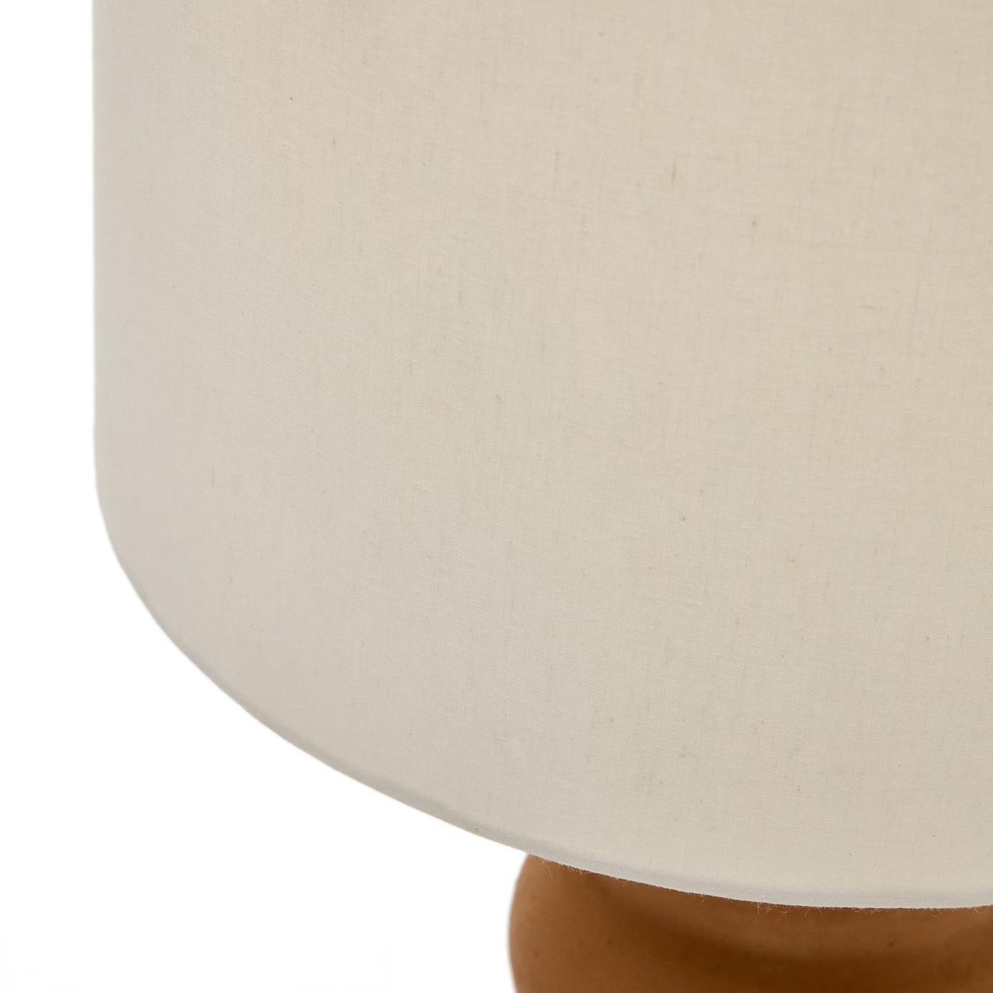 Lampa stołowa MADSEN terakota La Forma Eye on Design