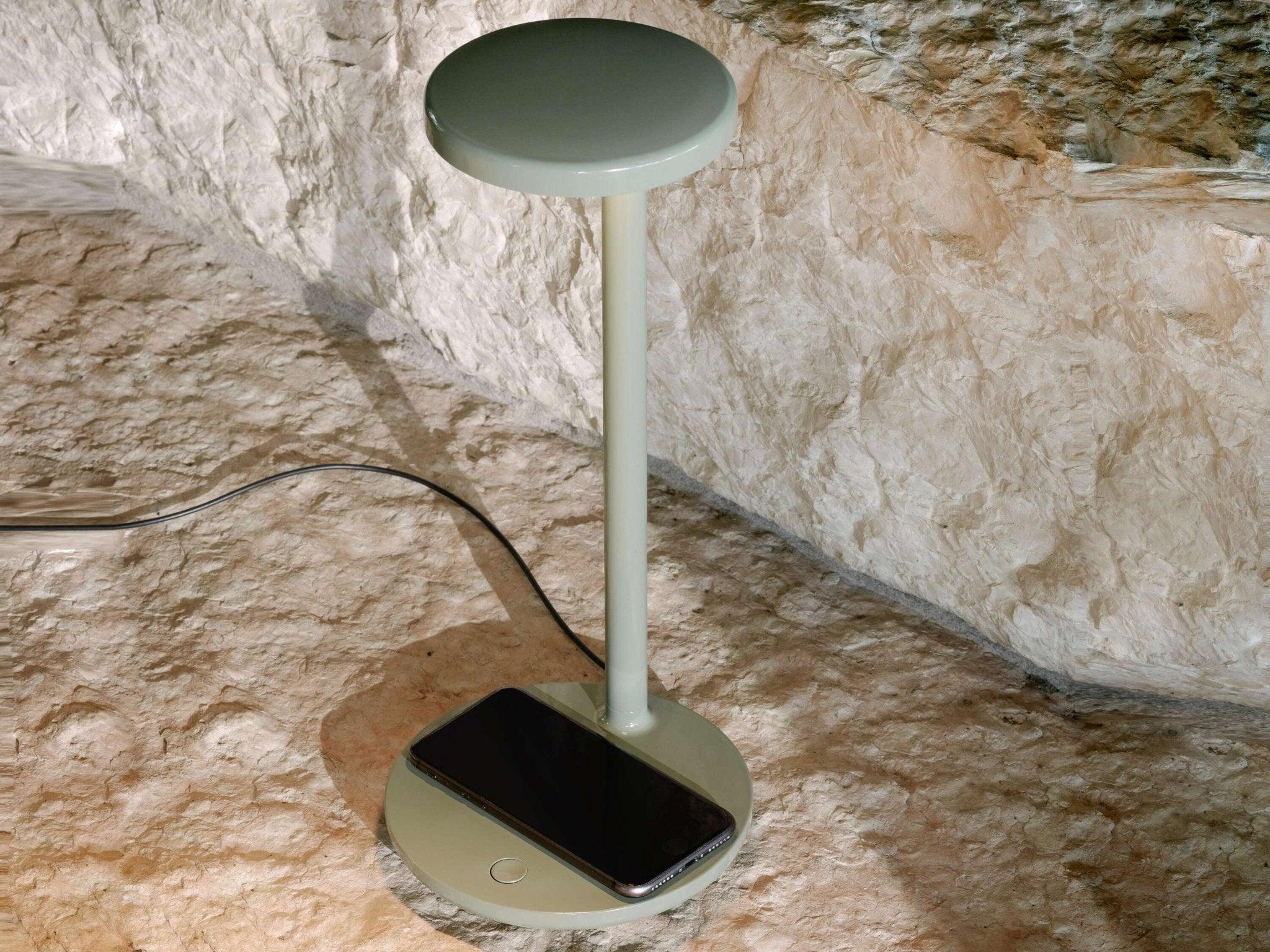 Lampa stołowa OBLIQUE rdzawy matowy Flos Eye on Design