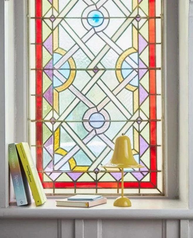 Lampa stołowa przenośna PANTOP żółty Verpan Eye on Design