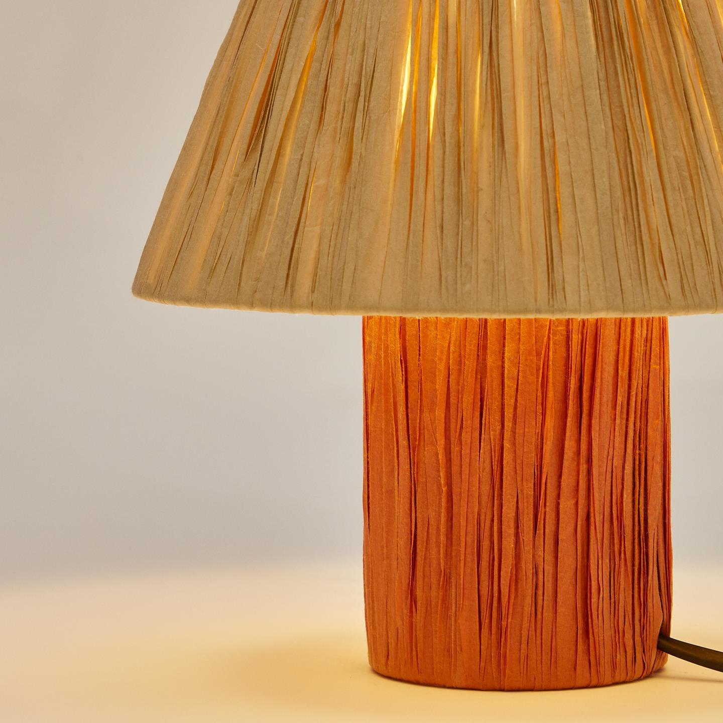 Lampa stołowa PULMI terakota La Forma Eye on Design