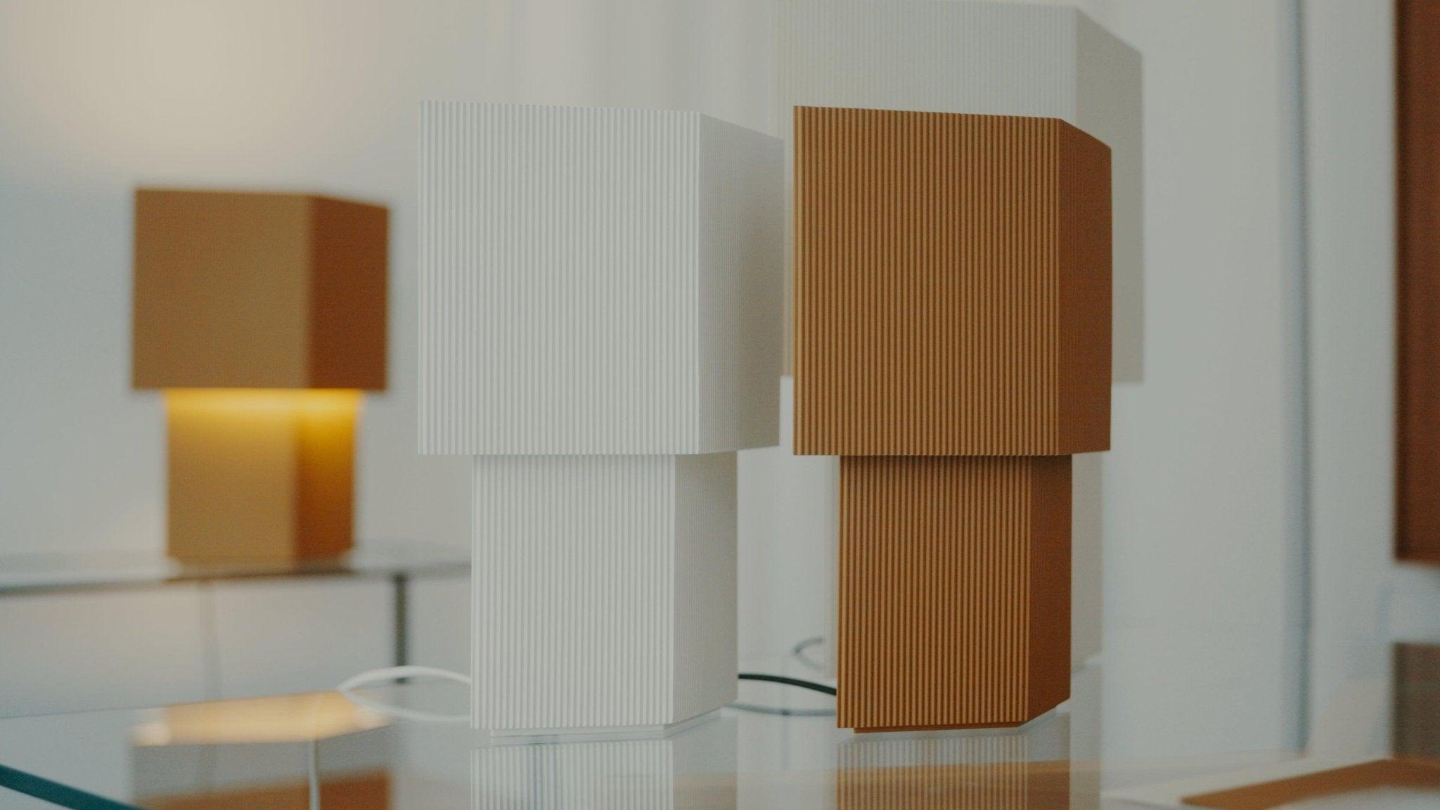 Lampa stołowa ROMB biały Pholc Eye on Design