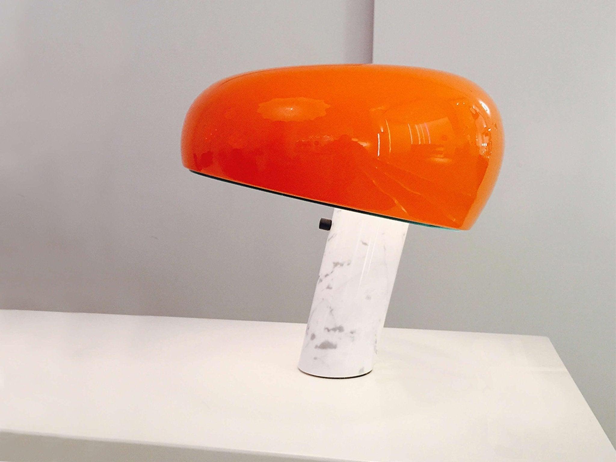 Lampa stołowa SNOOPY pomarańczowy – styl nowoczesny