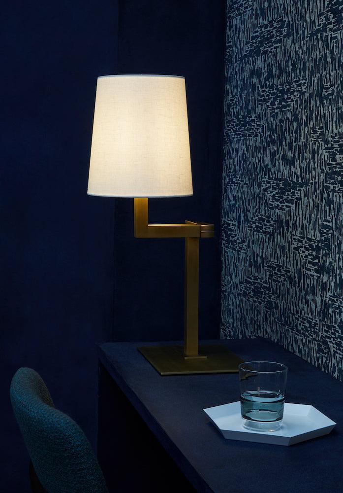 Lampa stołowa TONDA DESK satynowy brąz Contardi Eye on Design