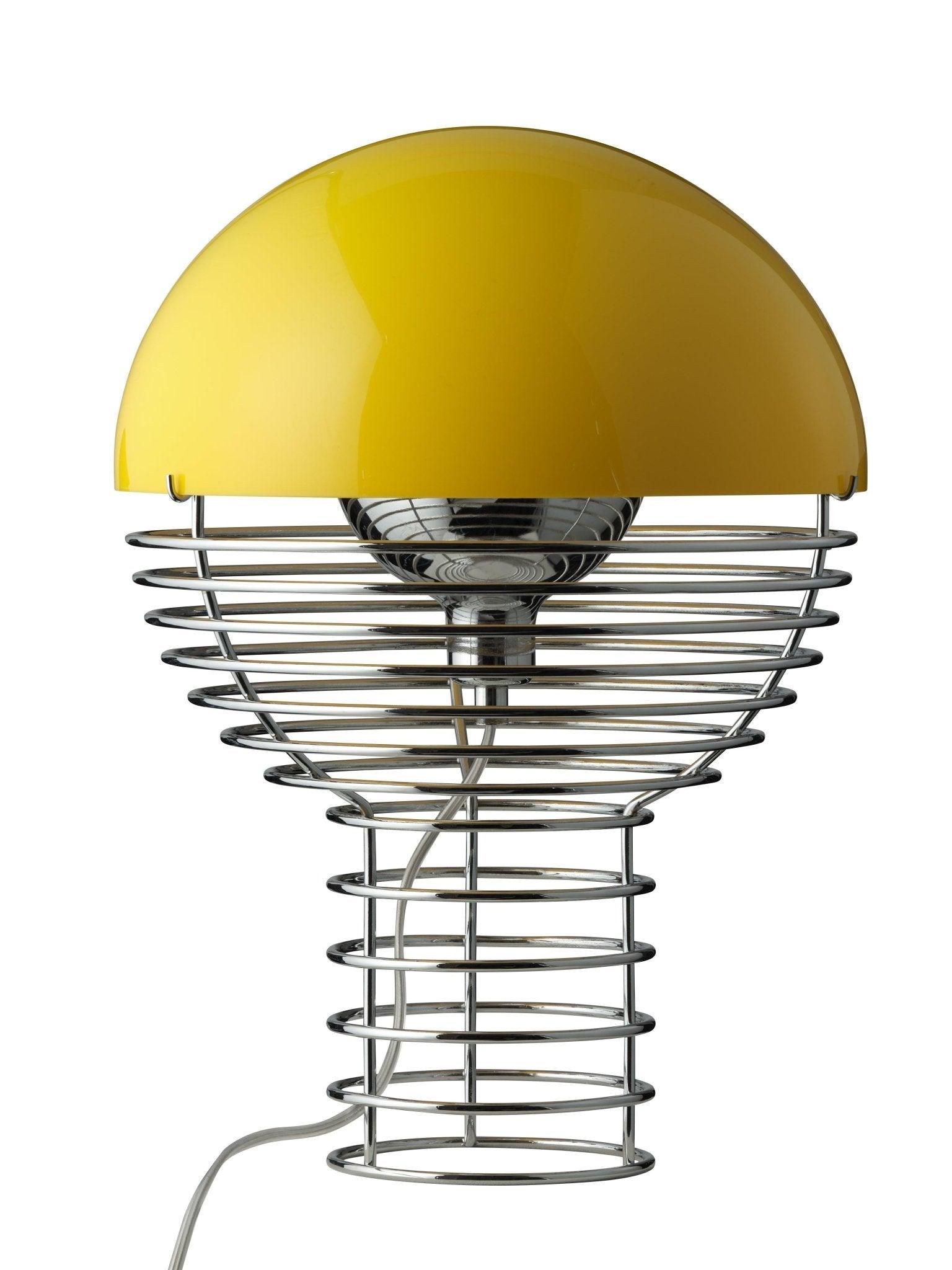 Lampa stołowa WIRE żółty Verpan Eye on Design