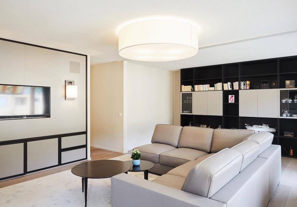 Lampa sufitowa bawełniana CIRCUS biały Contardi Eye on Design