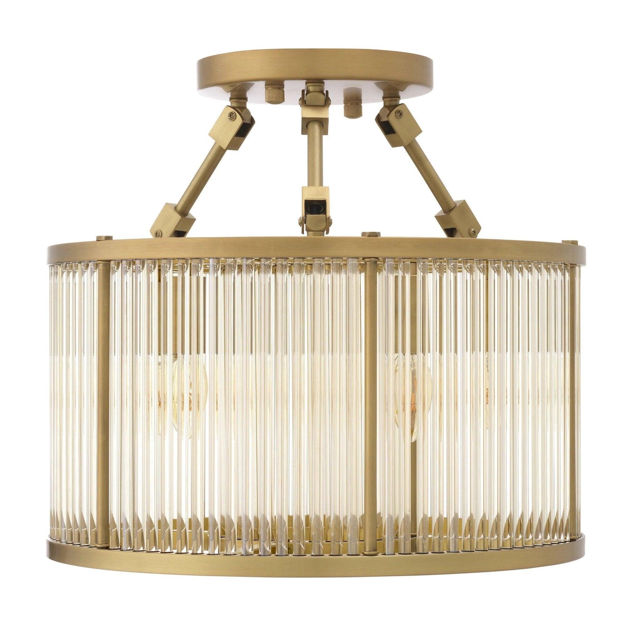 Lampa sufitowa BERNARDI mosiężny Eichholtz 45 cm Eye on Design