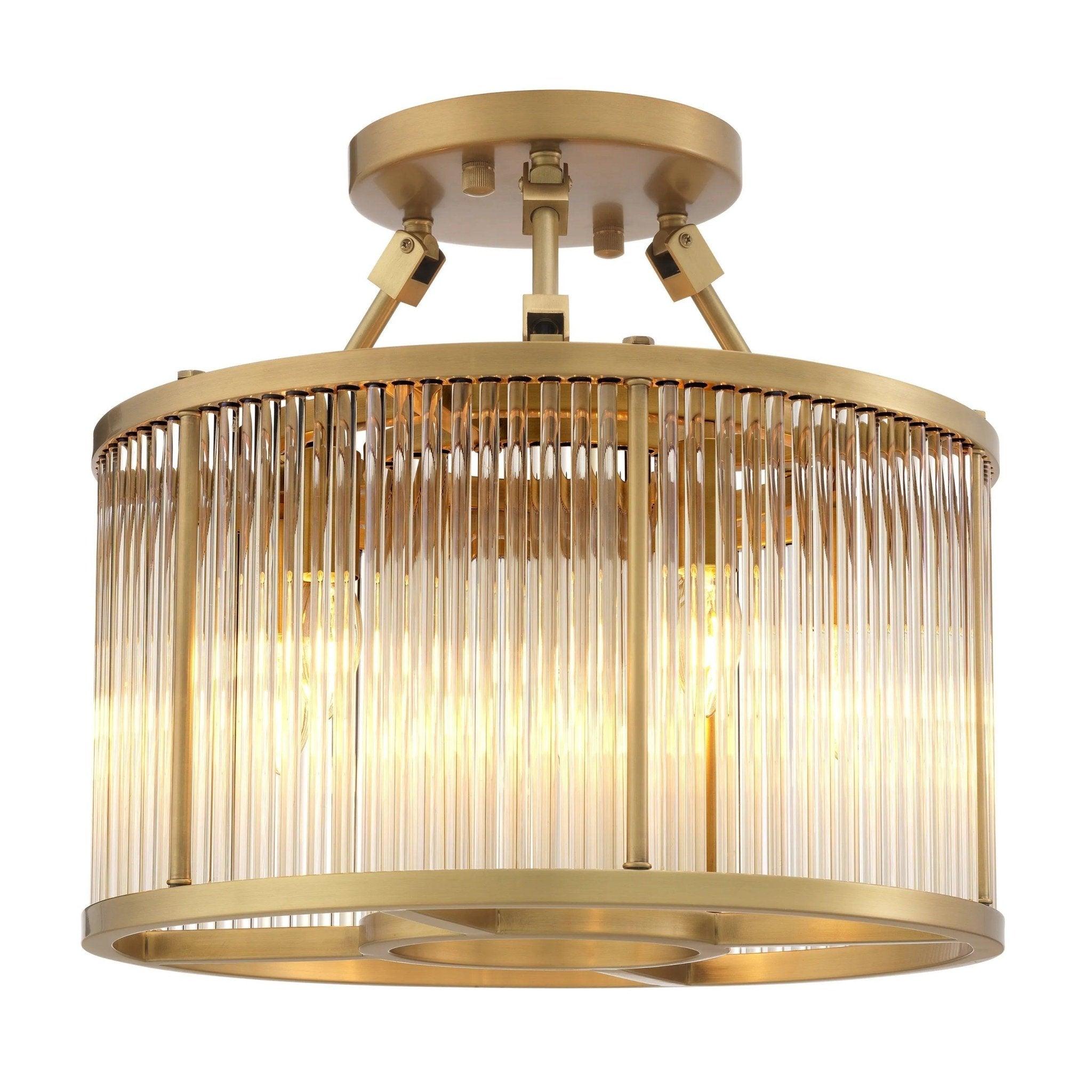 Lampa sufitowa BERNARDI mosiężny Eichholtz Eye on Design