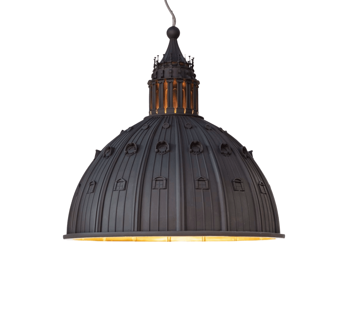 Lampa sufitowa CUPOLONE grafitowy Seletti Eye on Design