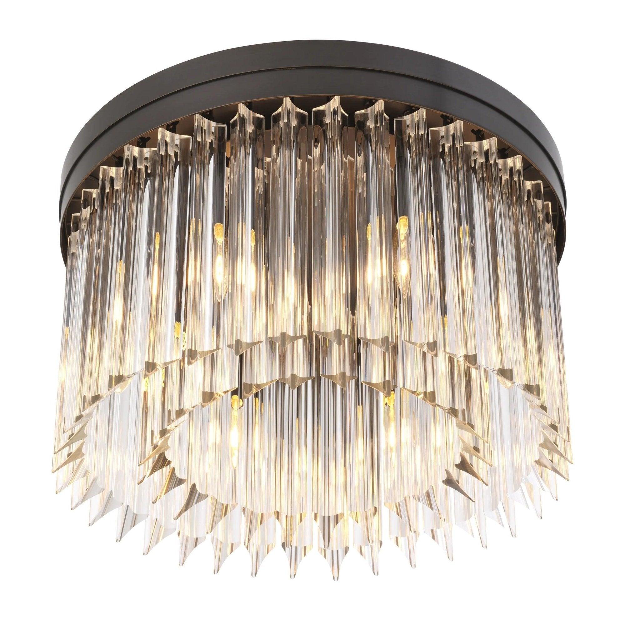 Lampa sufitowa EVINA czarny Eichholtz Eye on Design