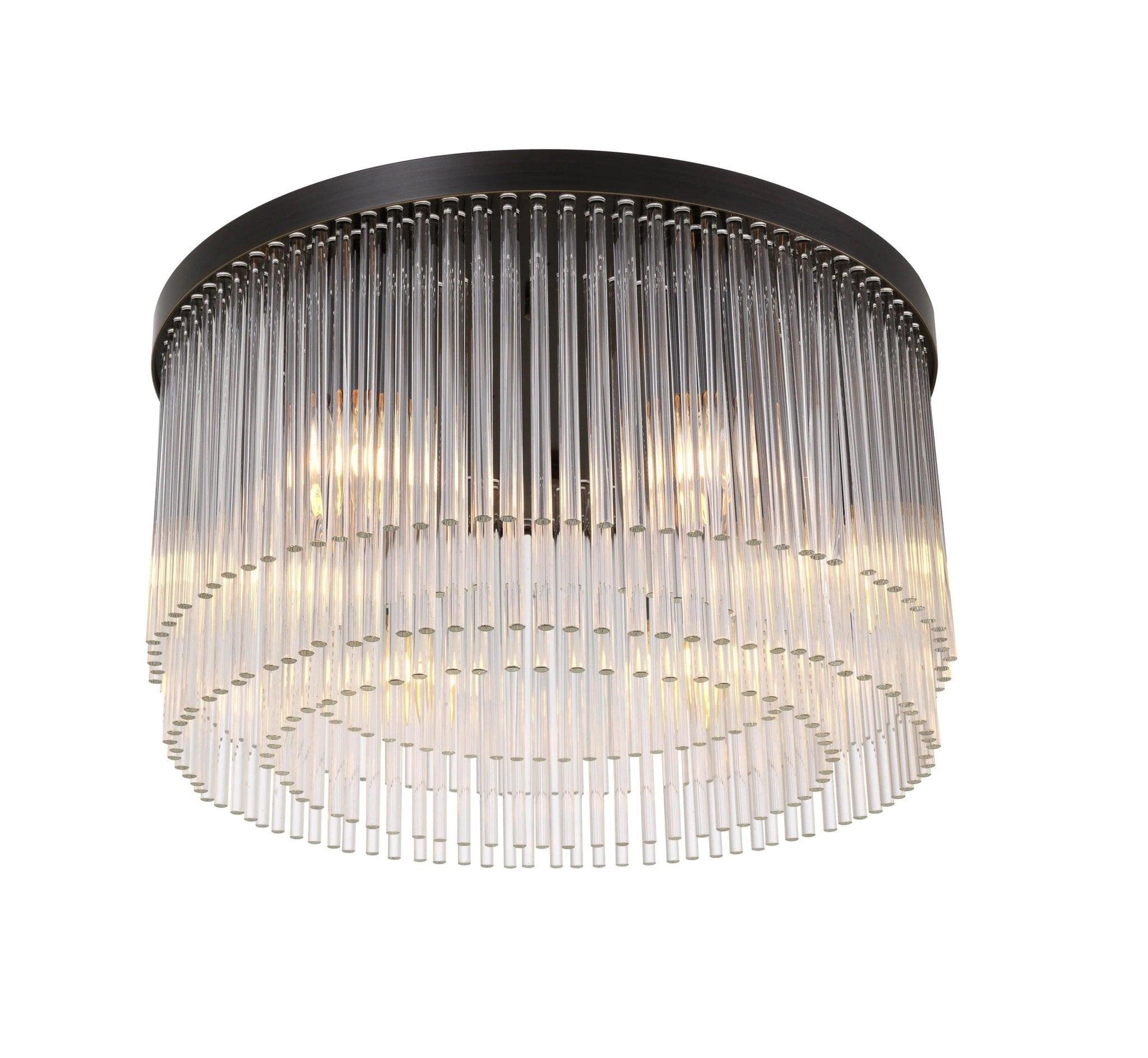 Lampa sufitowa HECTOR czarny – Eichholtz