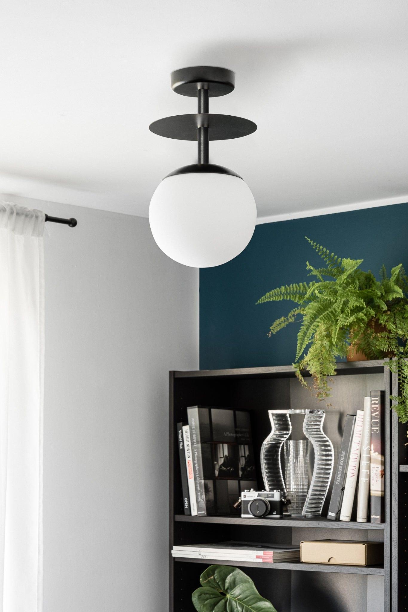 Lampa sufitowa PLAAT czarny Ummo Eye on Design