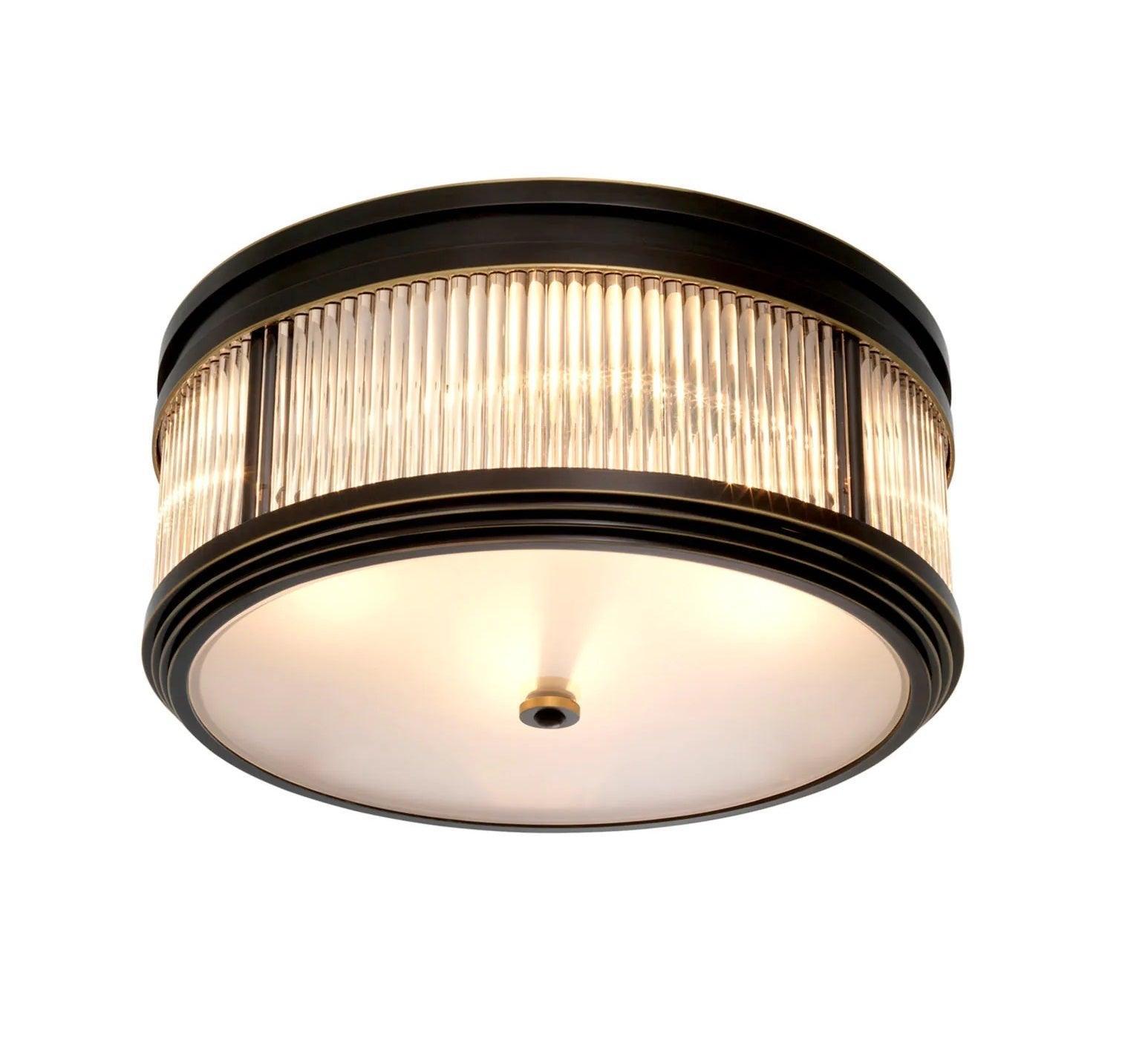 Lampa sufitowa ROUSSEAU czarny – Eichholtz