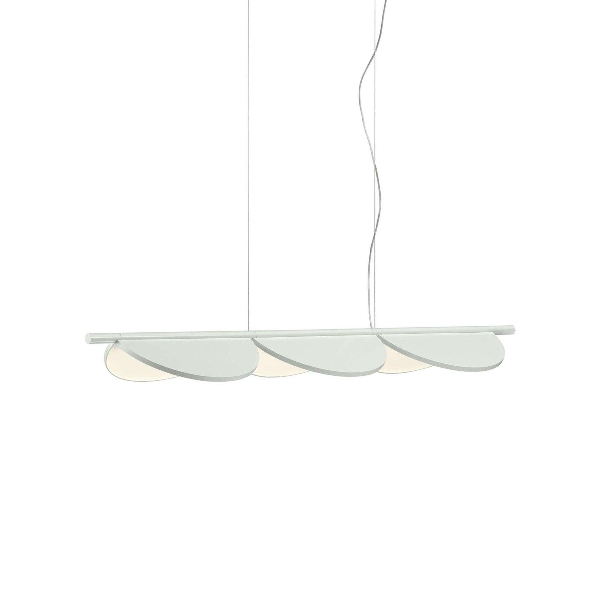 Lampa wisząca ALMENDRA LINEAR biały Flos 3 Eye on Design