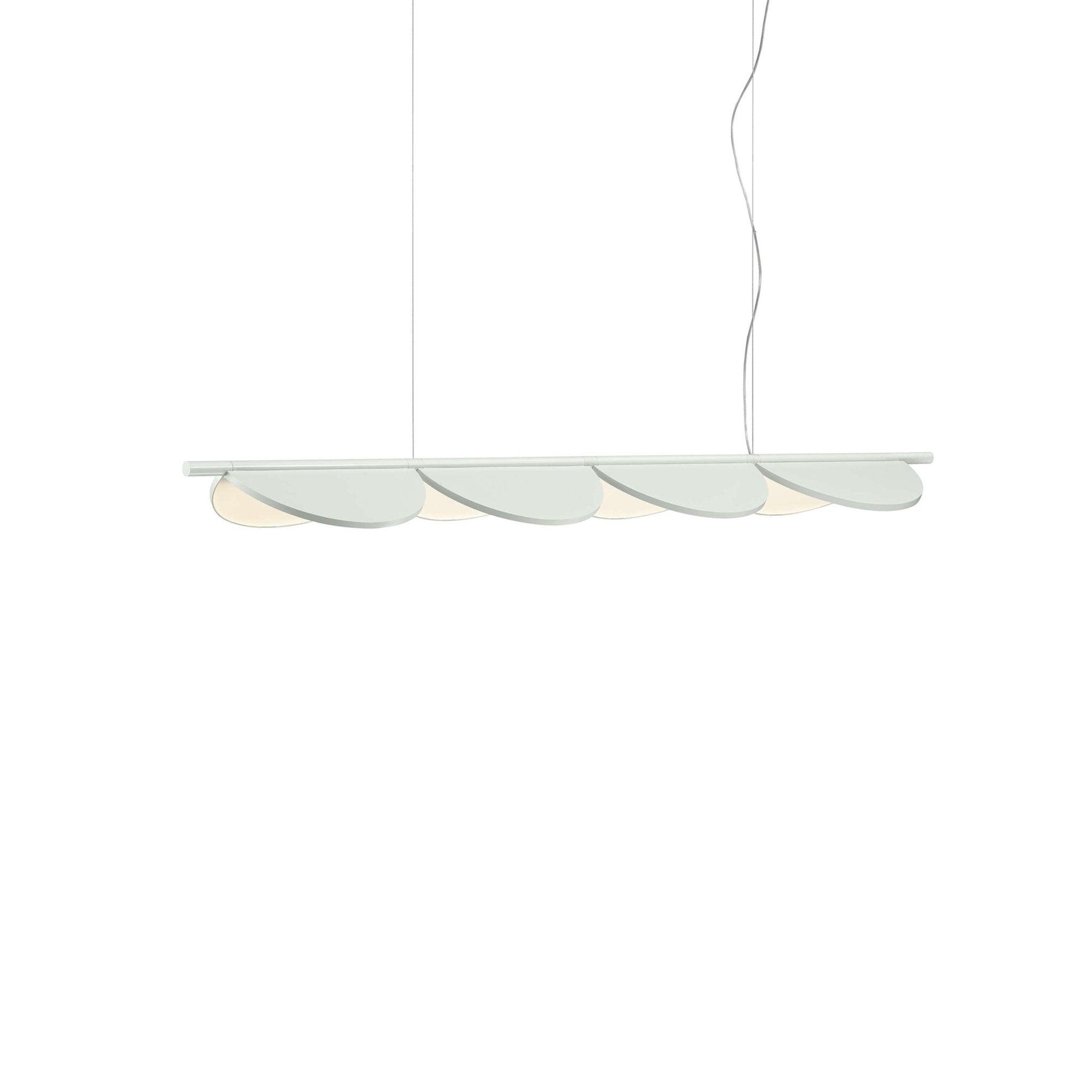 Lampa wisząca ALMENDRA LINEAR biały Flos 4 Eye on Design