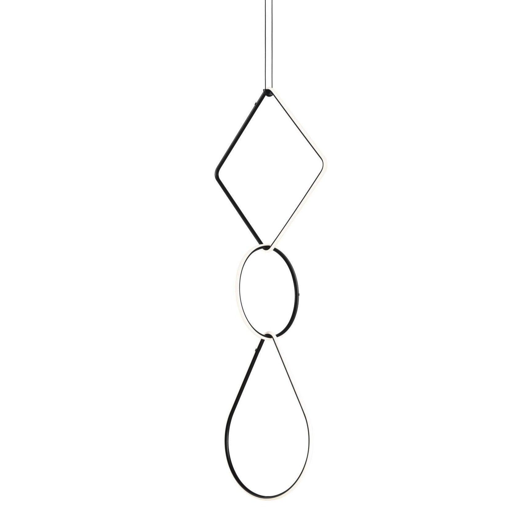 Lampa wisząca ARRANGEMENTS 13 trzy elementy Flos Eye on Design