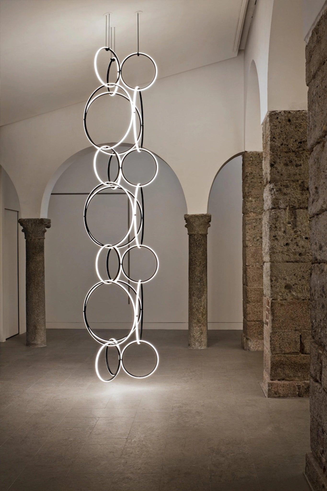 Lampa wisząca ARRANGEMENTS okrąg – Flos