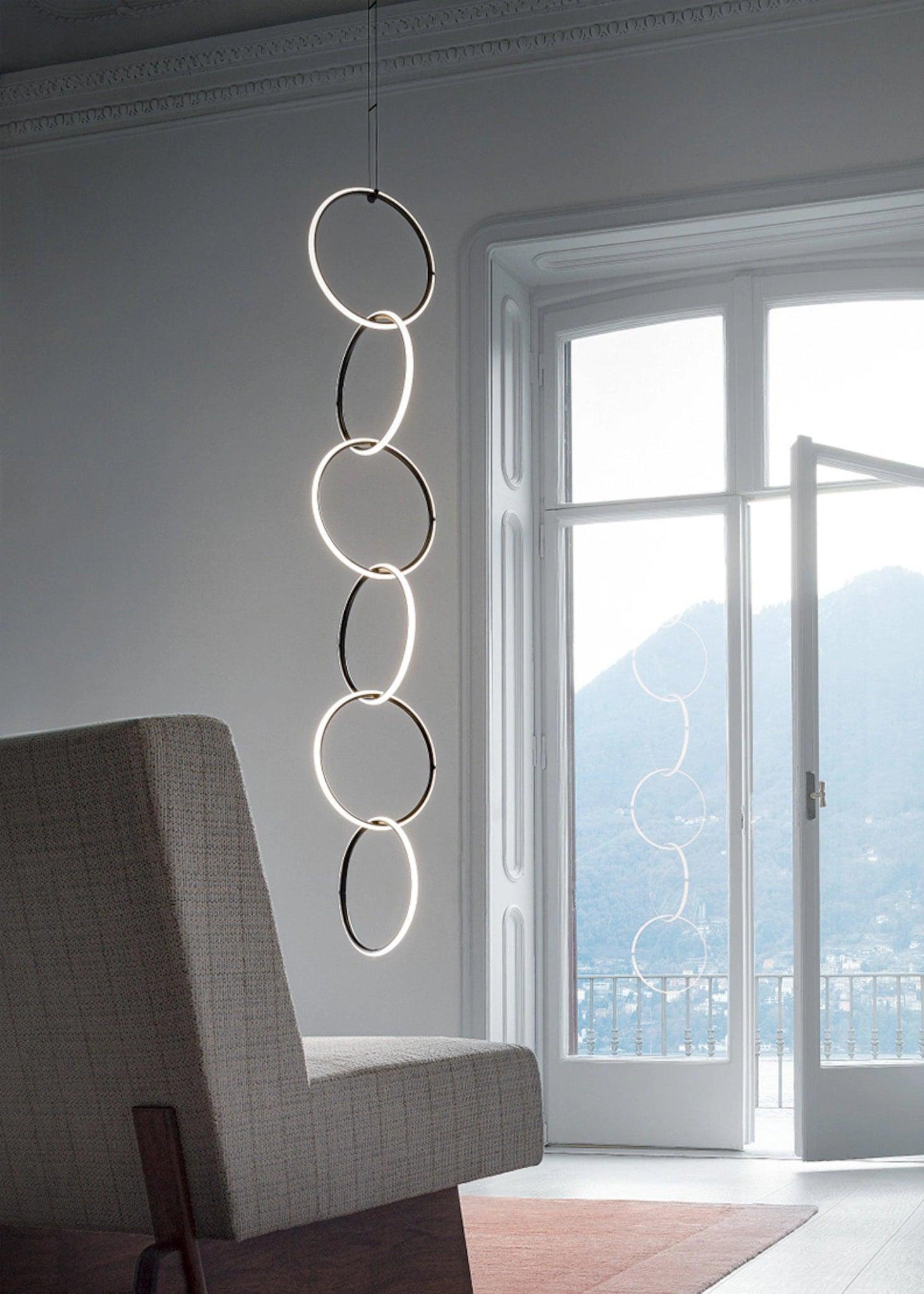 Lampa wisząca ARRANGEMENTS okrąg Flos Eye on Design