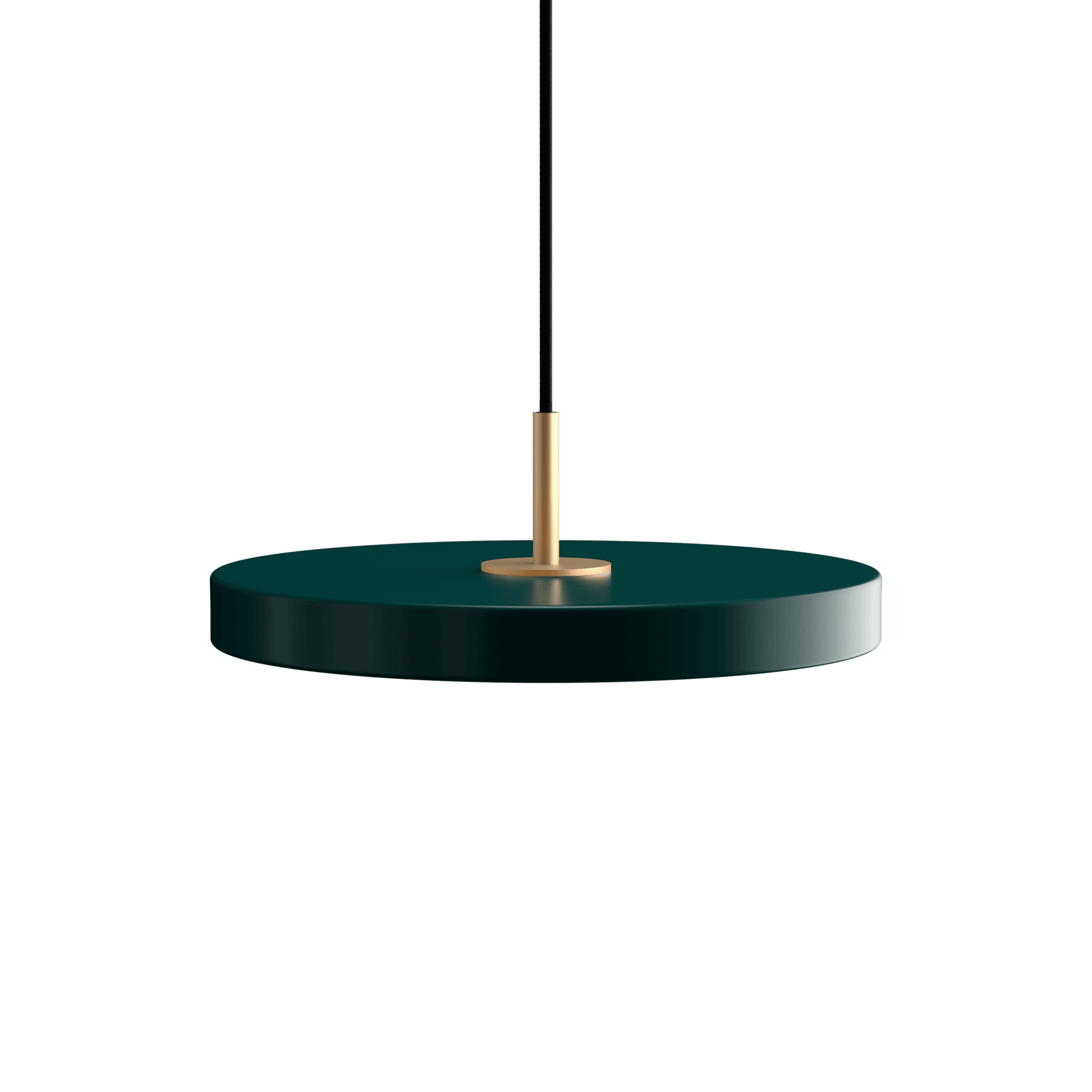 Lampa wisząca ASTERIA butelkowa zieleń – Umage
