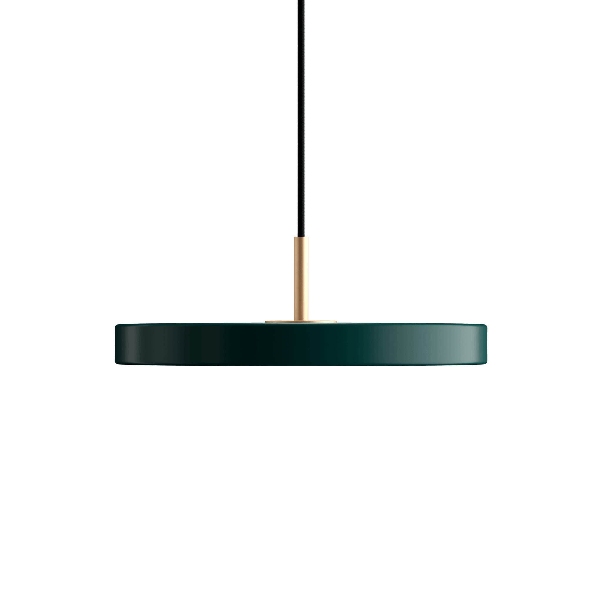Lampa wisząca ASTERIA butelkowa zieleń, marka Umage