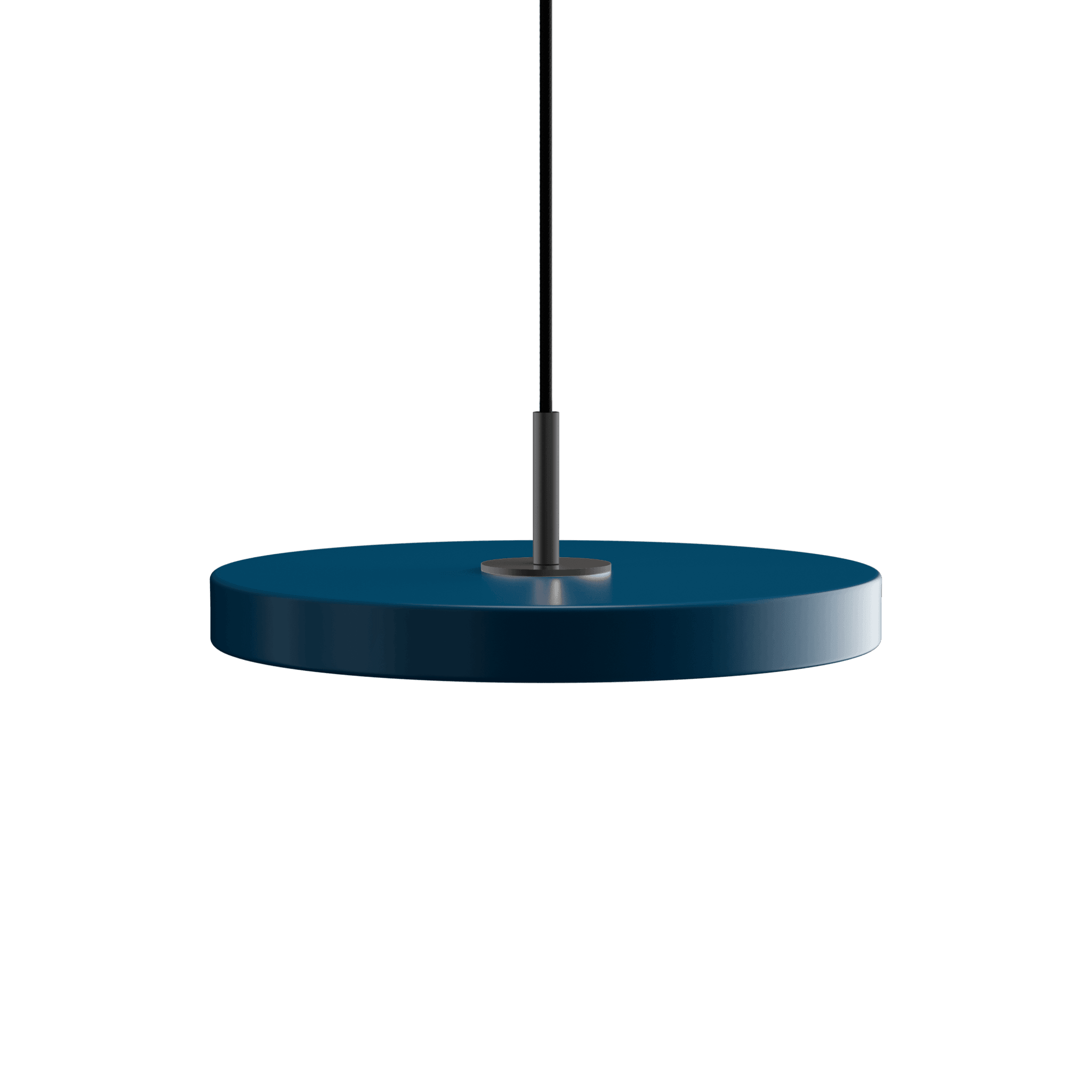 Lampa wisząca ASTERIA niebieski z oświetleniem LED