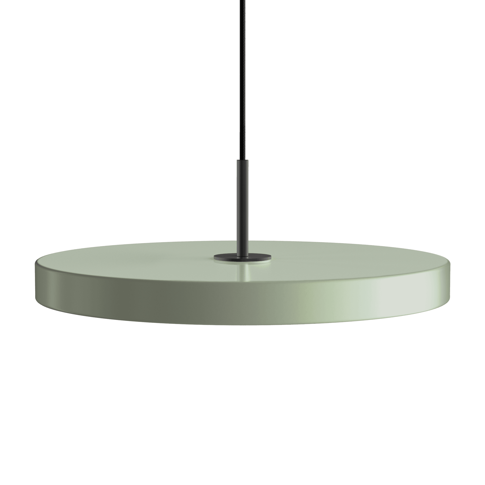 Lampa wisząca ASTERIA pistacjowy – mosiądz, Umage