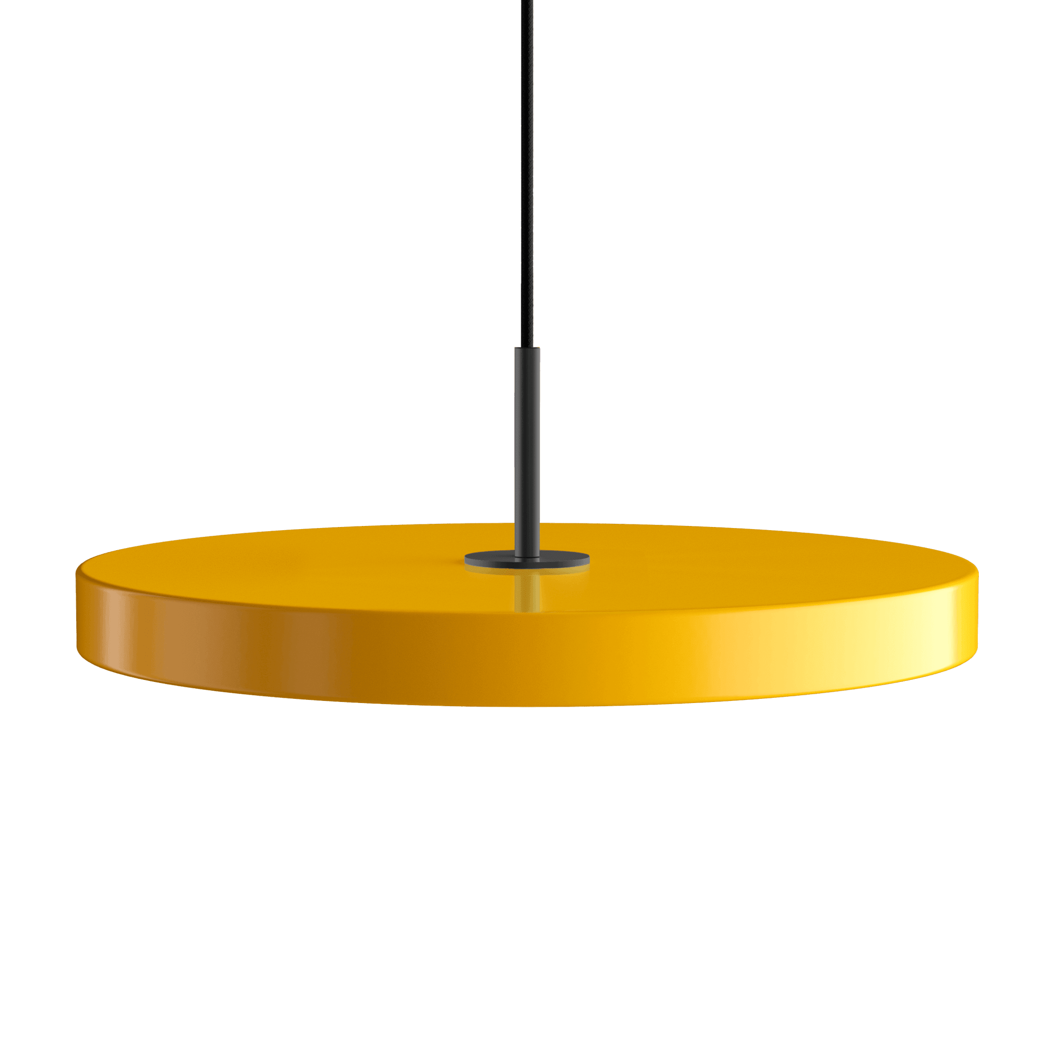 Lampa wisząca ASTERIA szafranowy – mosiądz, Umage