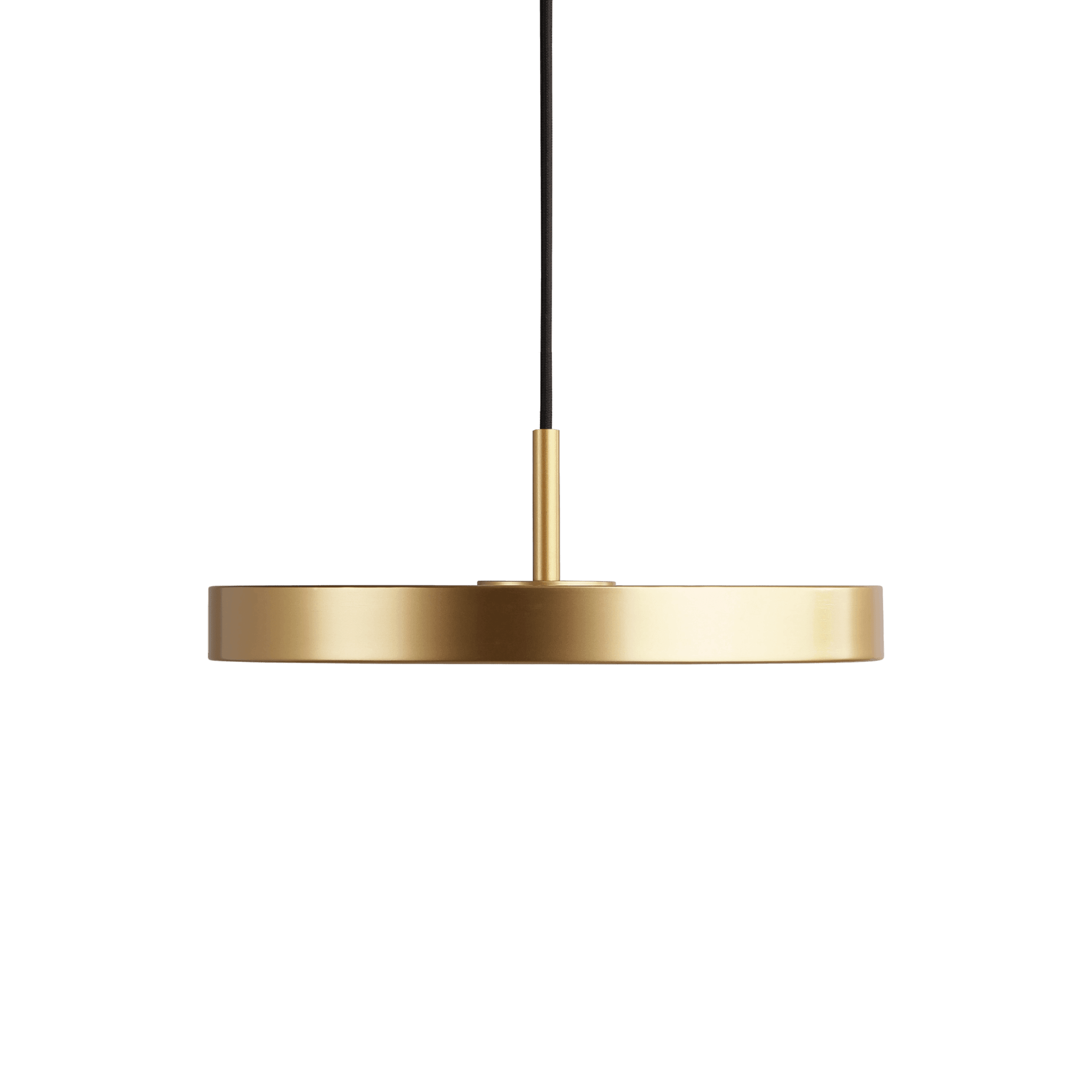 Lampa wisząca ASTERIA złoty – styl minimalistyczny