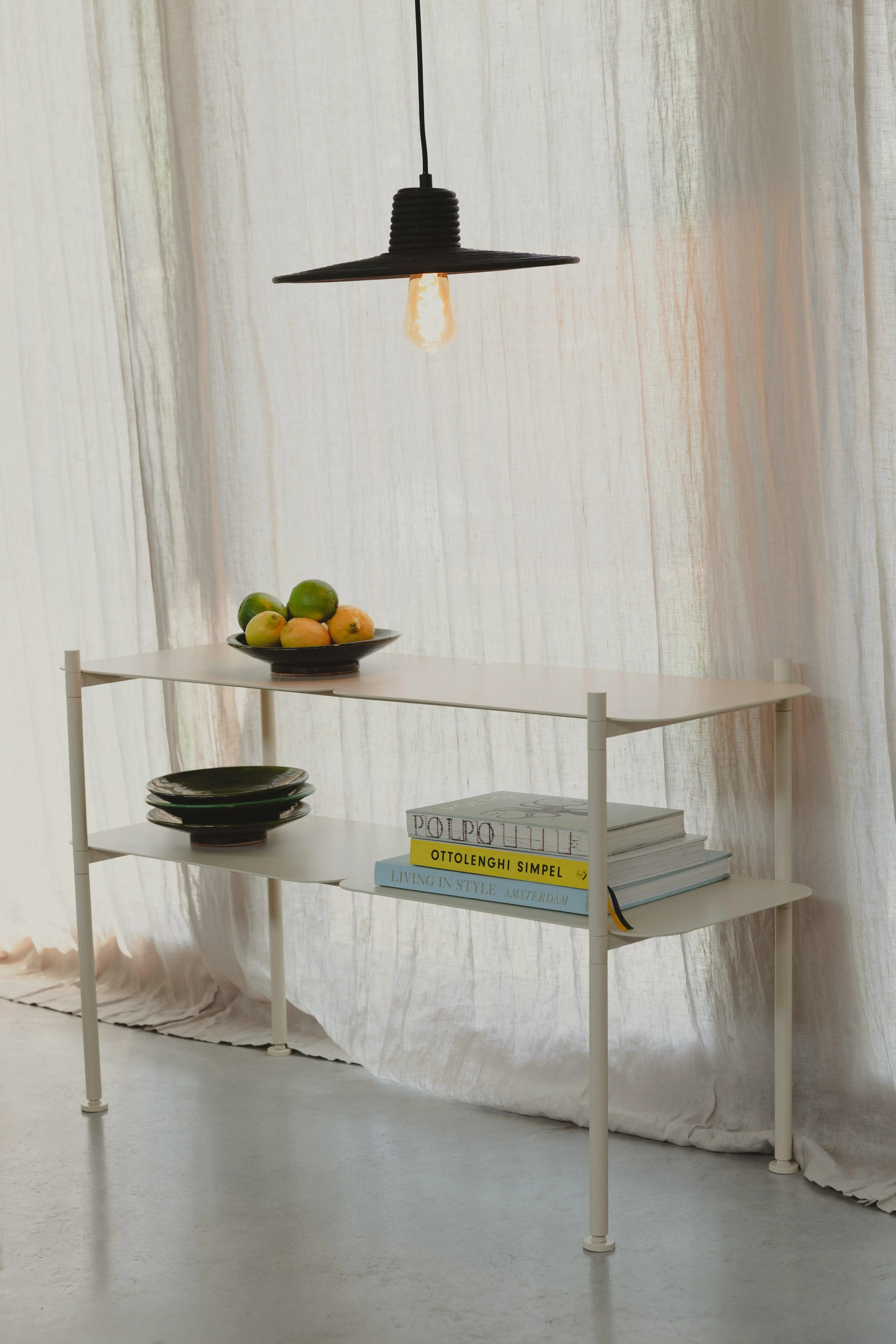 Lampa wisząca BALANCE rattan czarny – Zuiver
