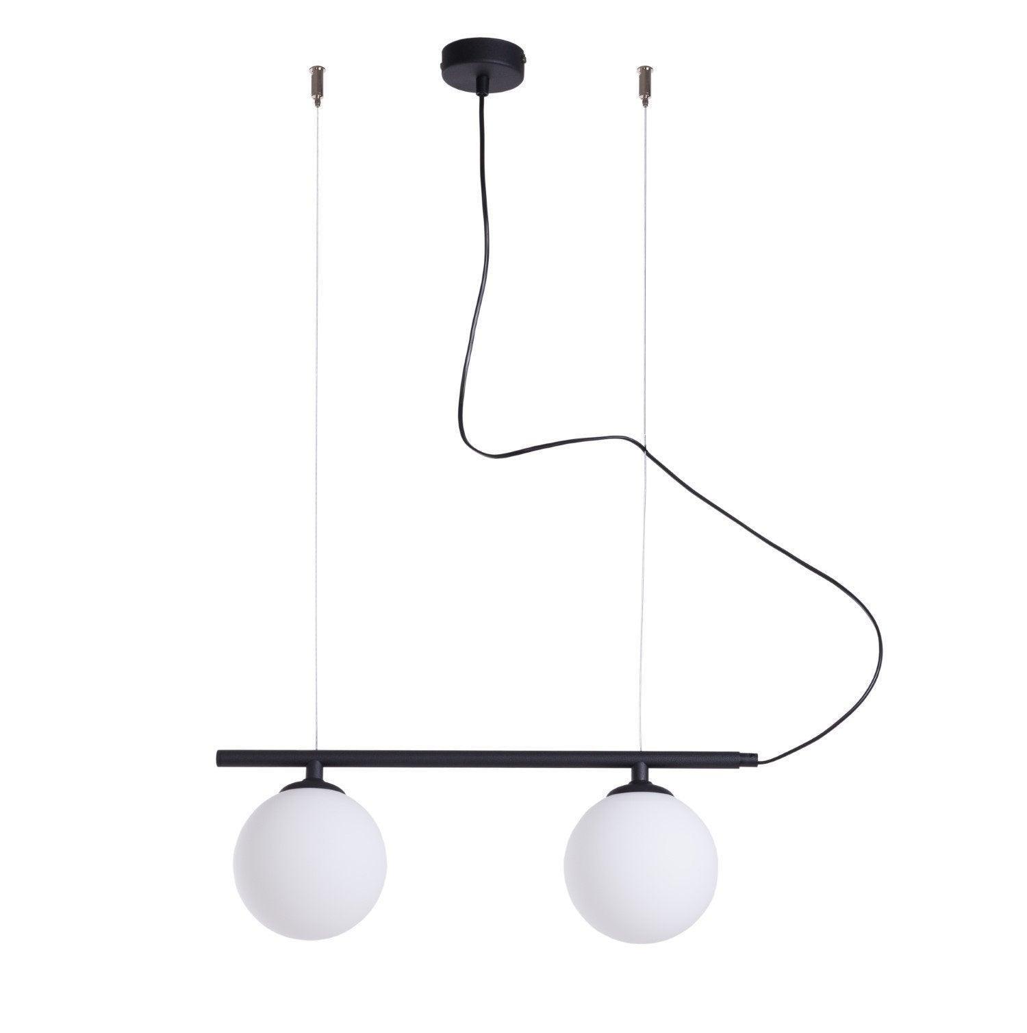 Lampa wisząca BERYL GLASS DUO czarny Artera Eye on Design