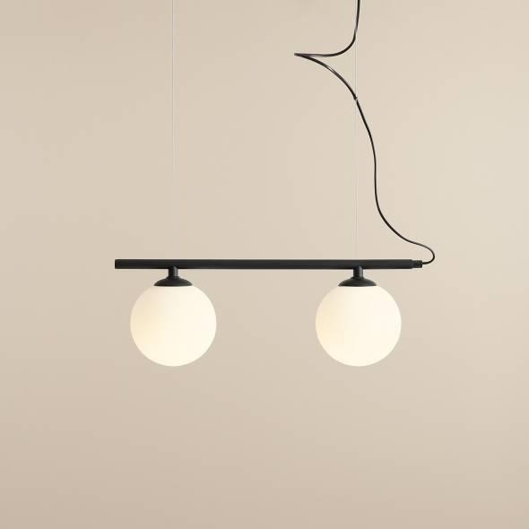 Lampa wisząca BERYL GLASS DUO czarny Artera Eye on Design