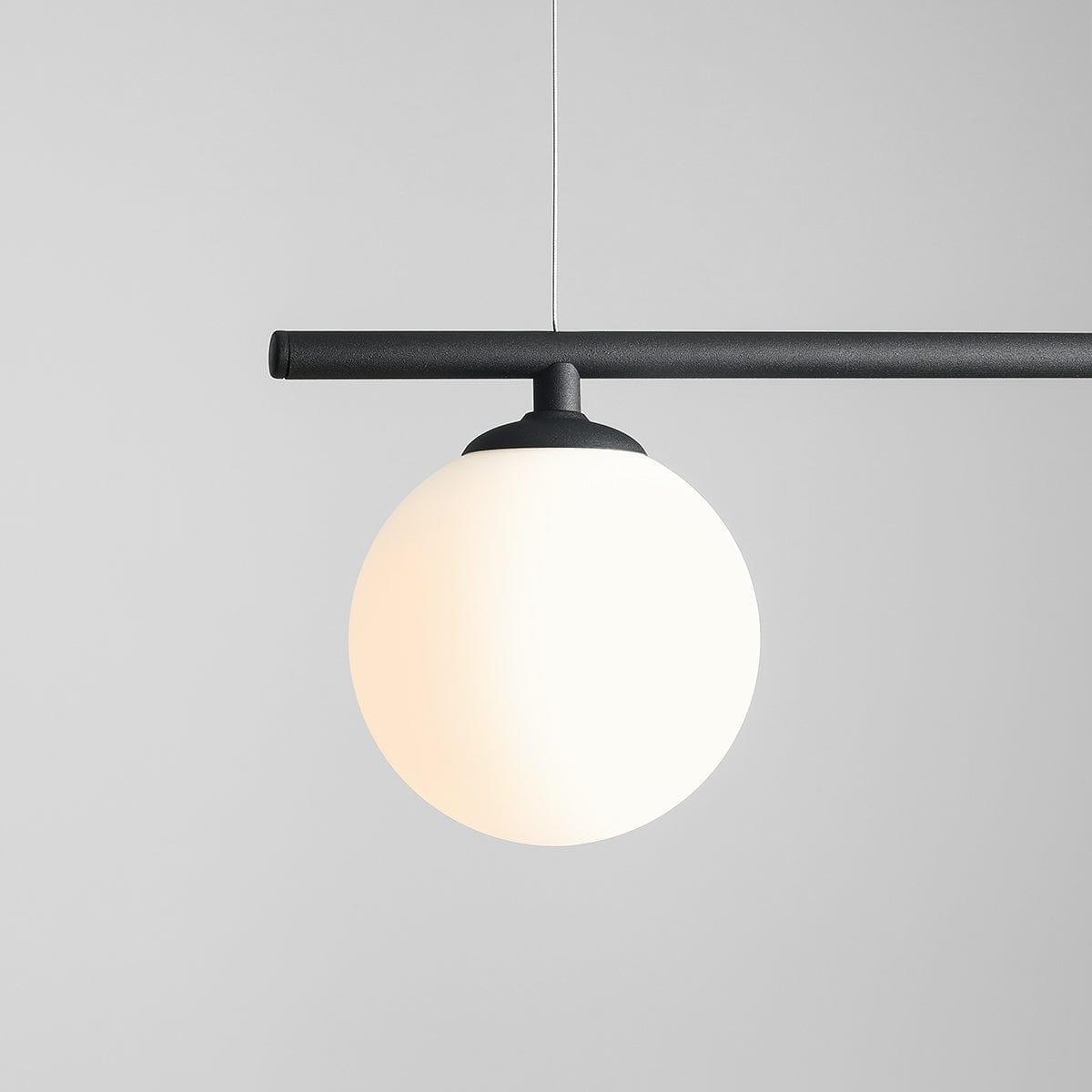 Lampa wisząca BERYL GLASS TRIO czarny Artera Eye on Design