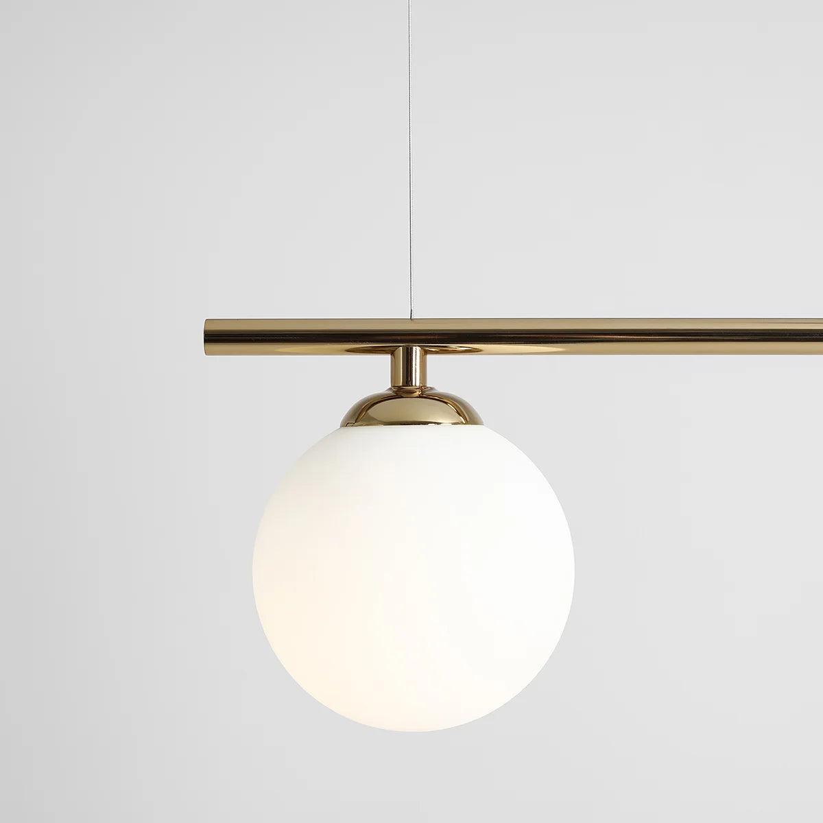 Lampa wisząca BERYL GLASS TRIO złoty Artera Eye on Design