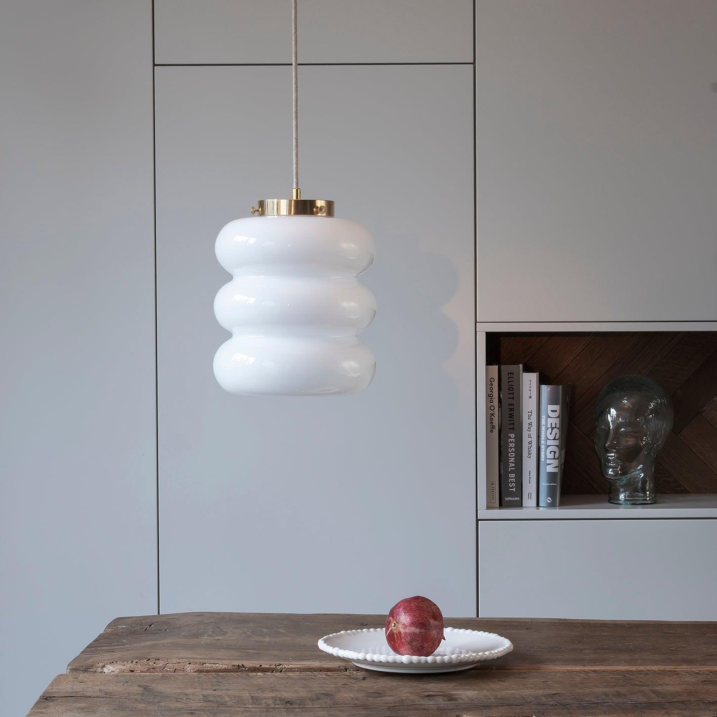 Lampa wisząca BIBE nikiel Embassy Interiors Eye on Design