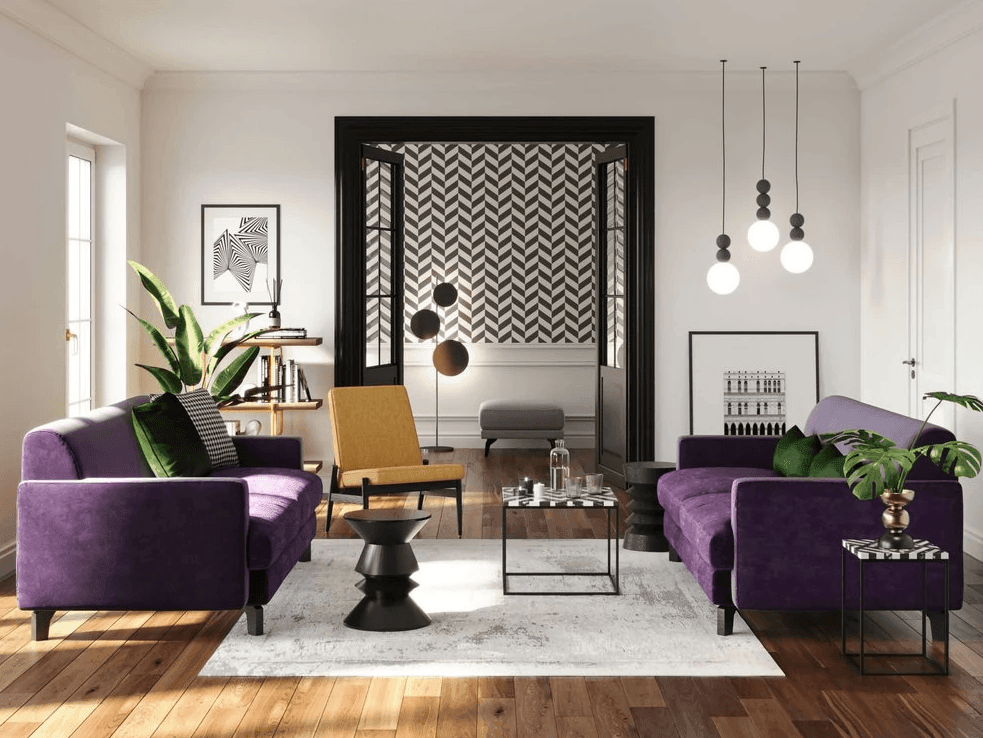 Lampa wisząca BOLA BOLA VELVET czarna Loftlight Eye on Design