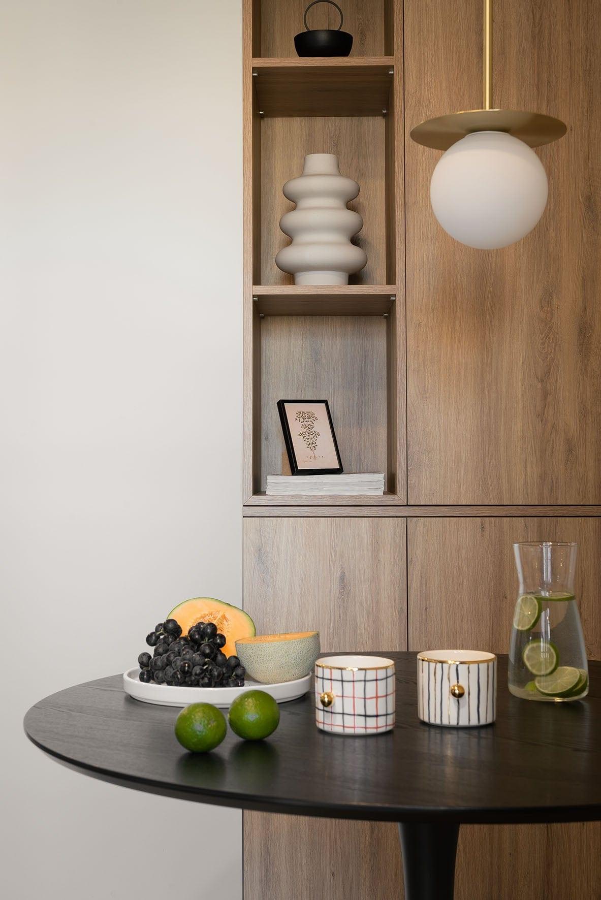 Lampa wisząca BORRA złoty Ummo Eye on Design