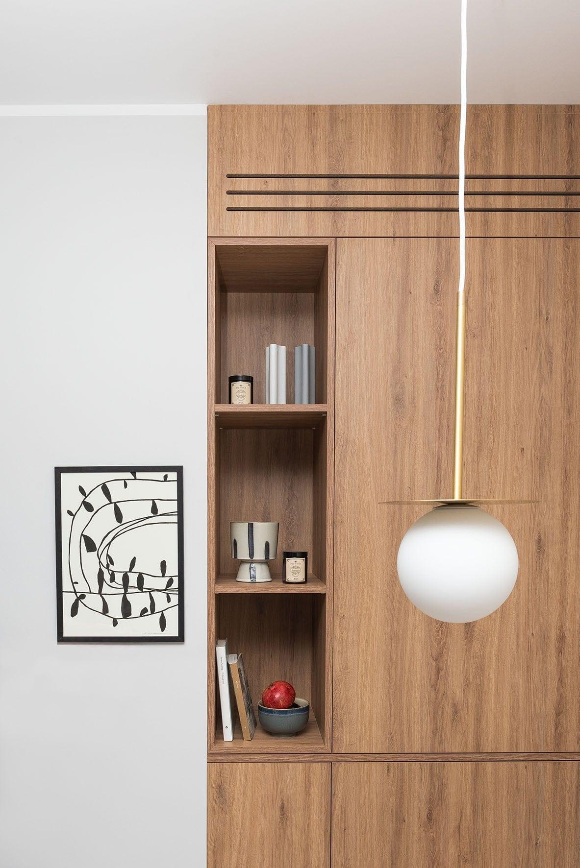 Lampa wisząca BORRA złoty Ummo Eye on Design