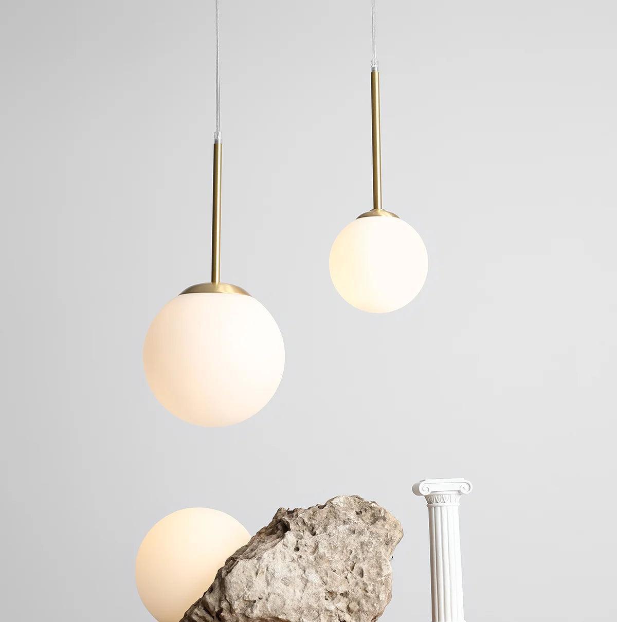 Lampa wisząca BOSSO mosiężny Artera Eye on Design