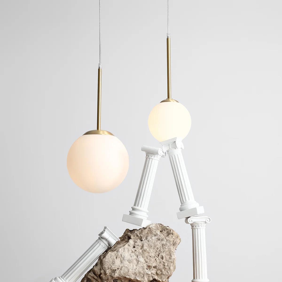 Lampa wisząca BOSSO mosiężny Artera Eye on Design