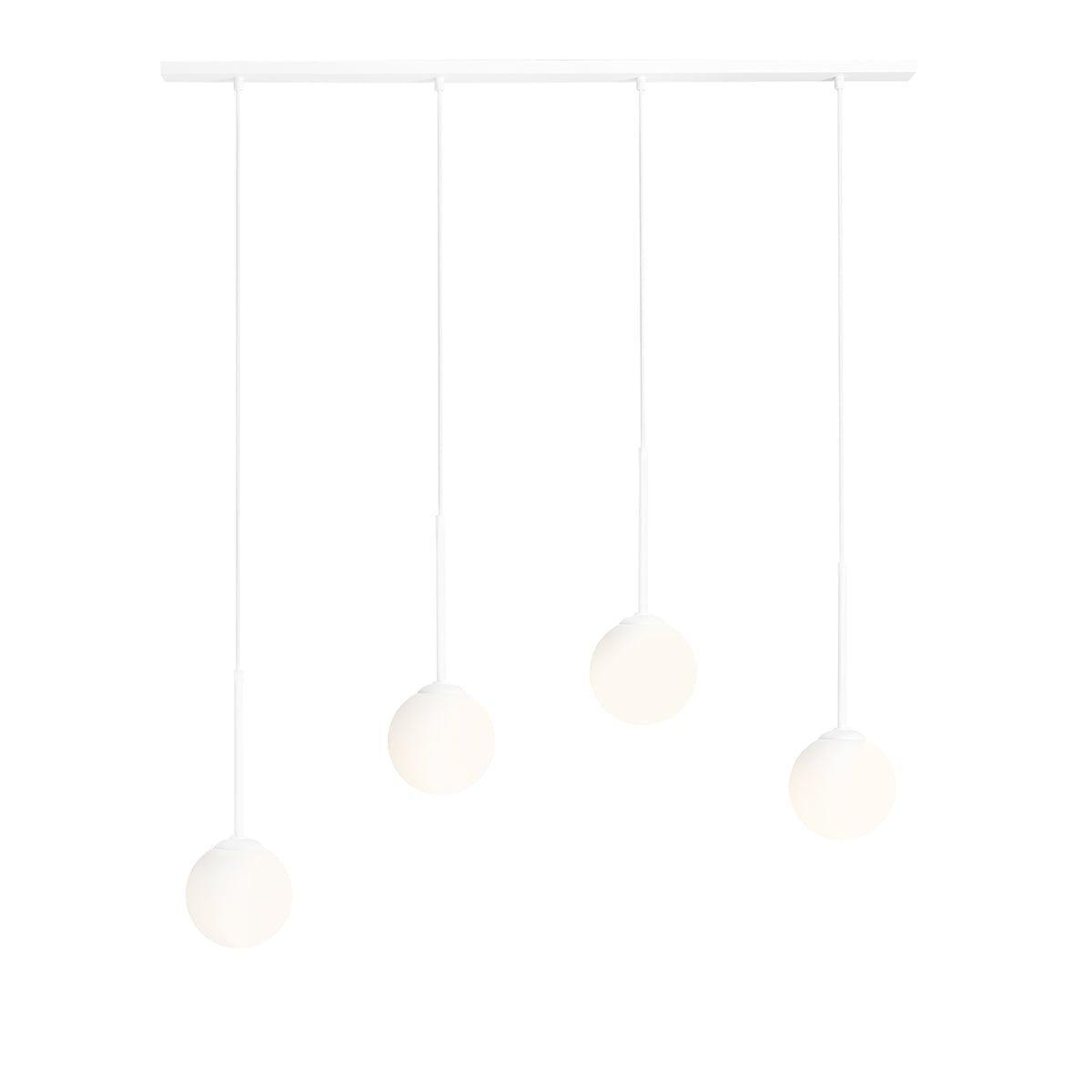 Lampa wisząca BOSSO QUATRO biały – Artera