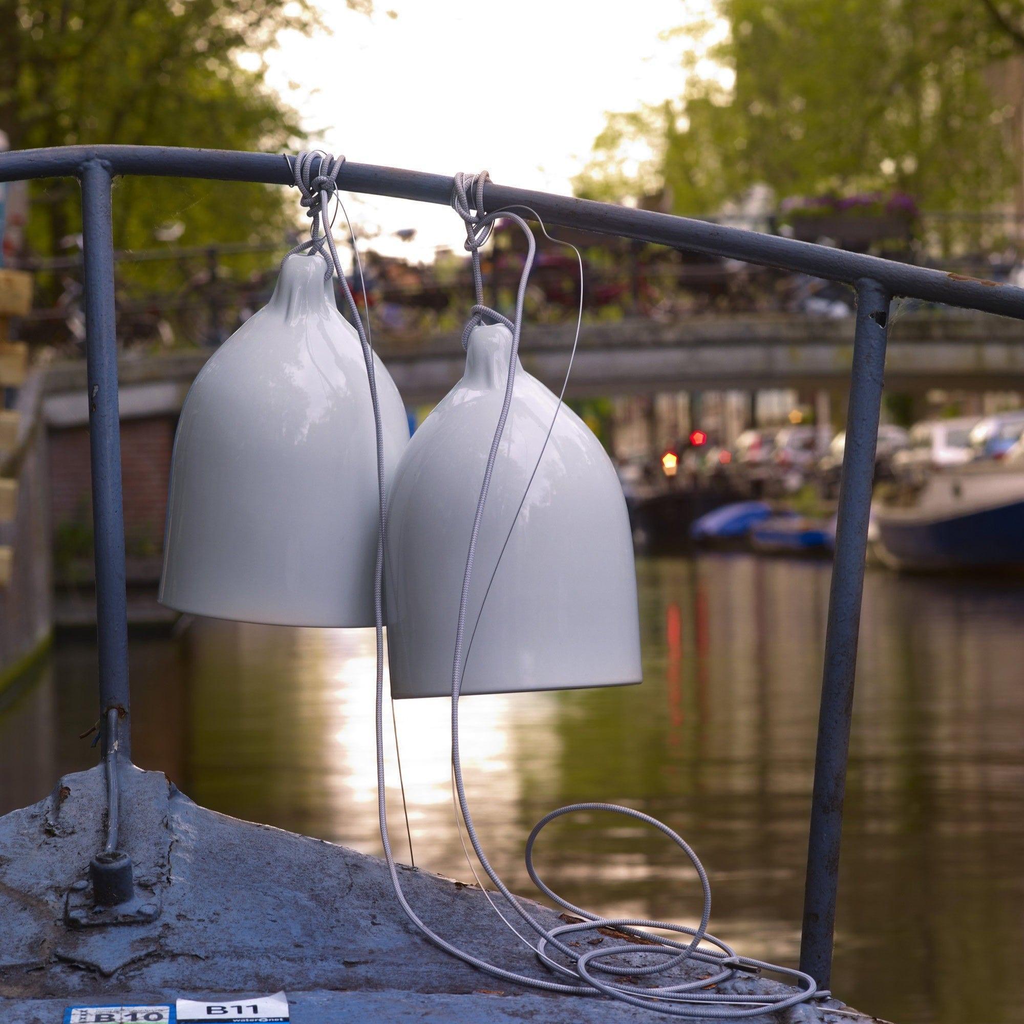 Lampa wisząca BUFFER biała porcelana Pols Potten Eye on Design