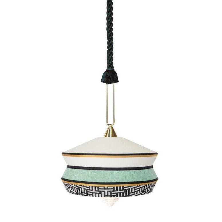 Lampa wisząca CALYPSO ANTIGUA miętowy Contardi Eye on Design