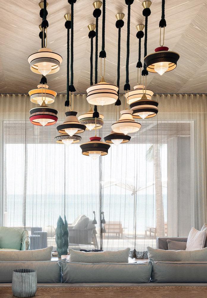 Lampa wisząca CALYPSO MARTINIQUE czarny Contardi Eye on Design