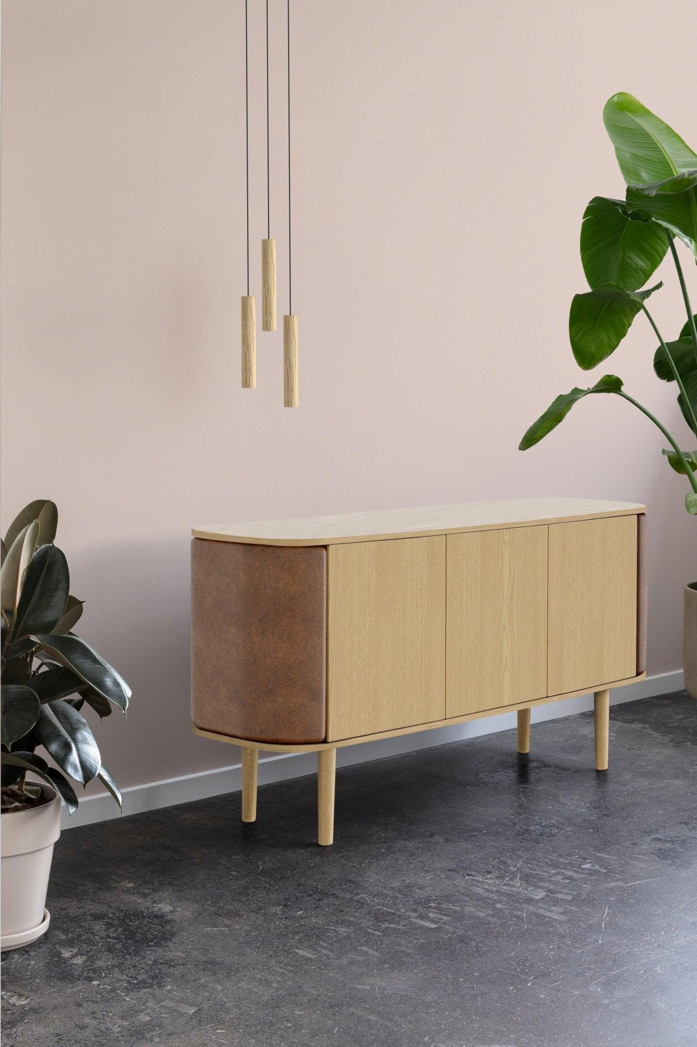 Lampa wisząca CHIMES CLUSTER 3 dąb UMAGE Eye on Design