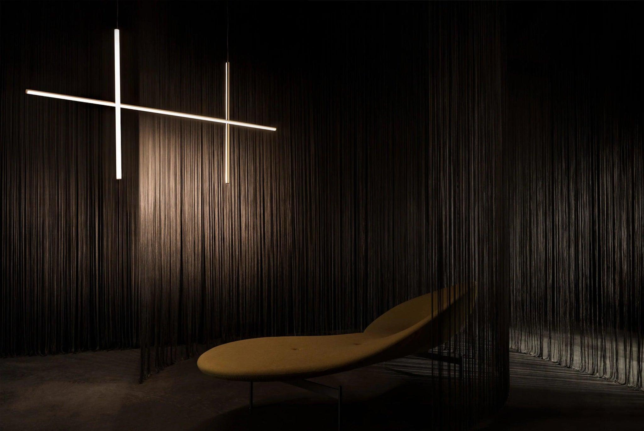 Lampa wisząca COORDINATES 2 szampański Flos Eye on Design