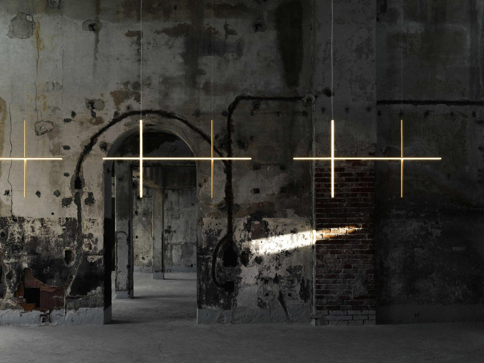 Lampa wisząca COORDINATES 2 szampański Flos Eye on Design