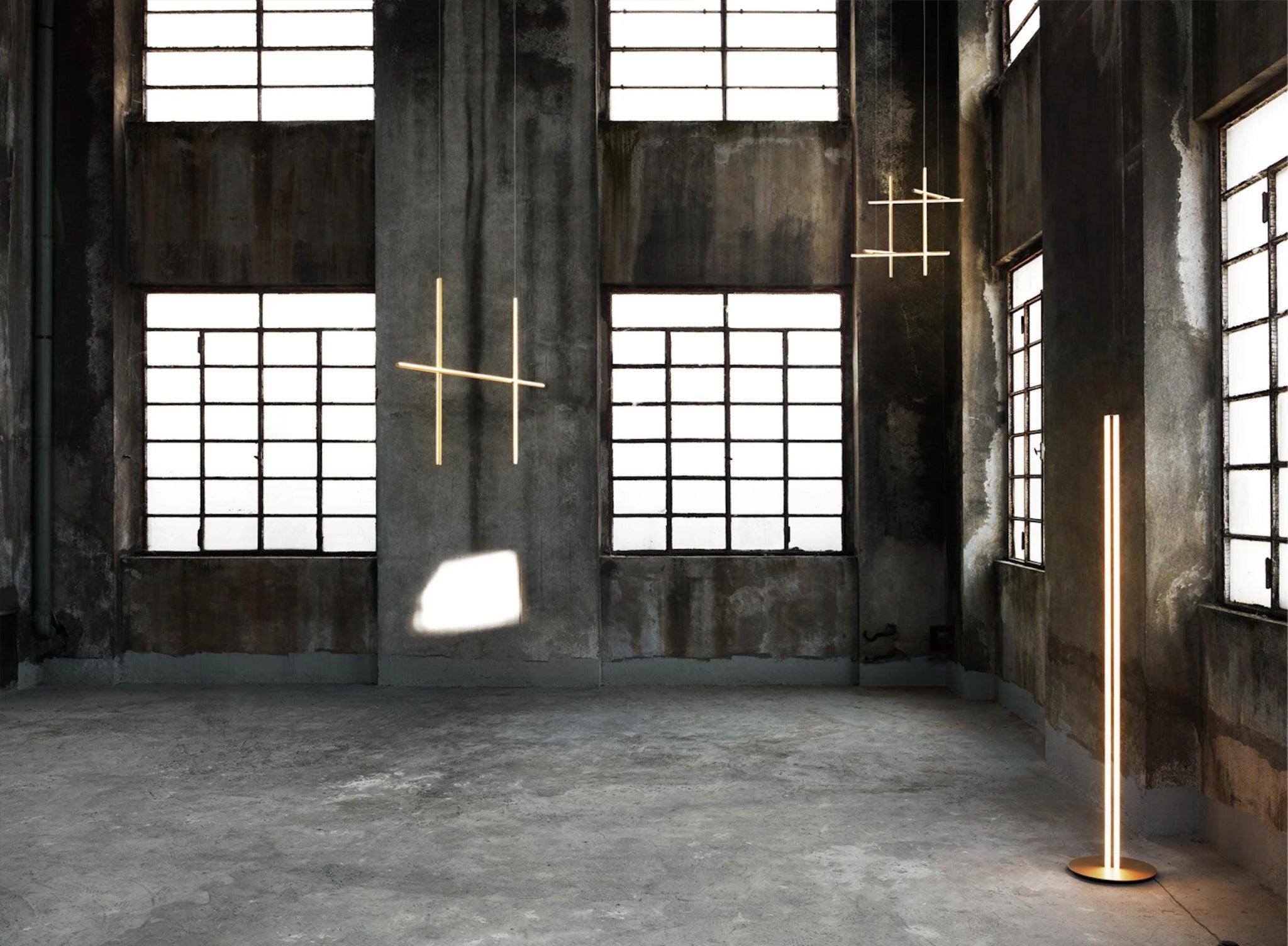 Lampa wisząca COORDINATES 2 szampański Flos Eye on Design