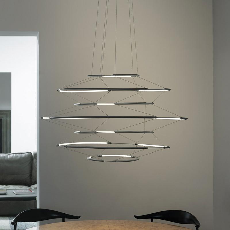 Lampa wisząca DROP 7 złoty – Nemo Lighting
