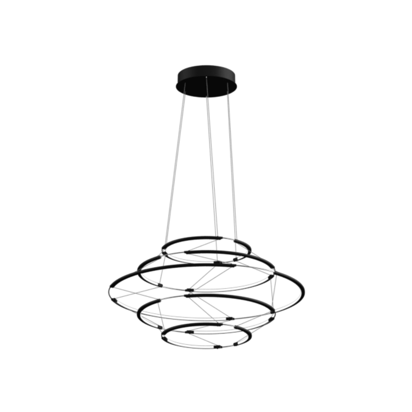 Lampa wisząca DROP 9 czarny - Eye on Design