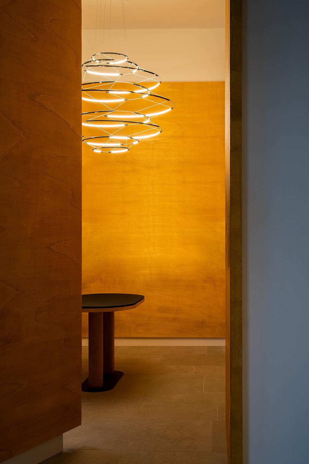Lampa wisząca DROP 9 srebrny, marka Nemo Lighting