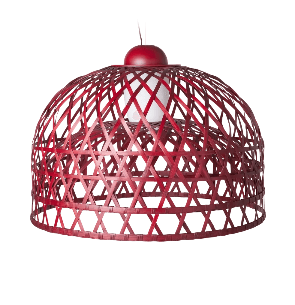 Lampa wisząca EMPEROR SUSPENDED czerwony Moooi 160 cm Eye on Design